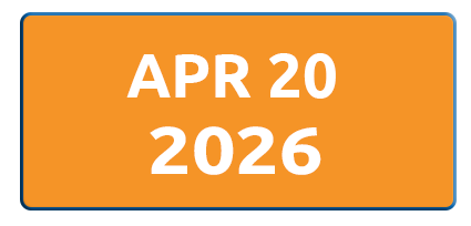 APRIL 20 2026 orange box